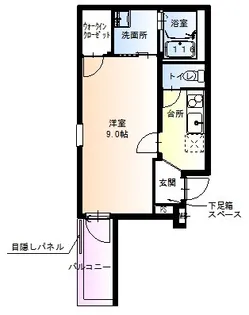 フジパレス杉本町駅西Ⅰ番館【2階】の間取り