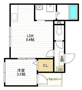 APTEX【2階】の間取り