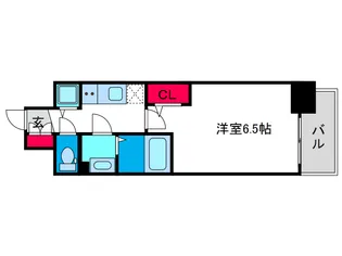 アドバンス天王寺南パキラ【5階】の間取り