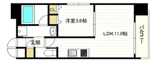 フレンシアノイエ難波南【3階】の外観