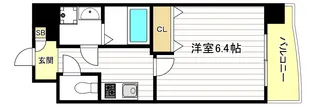 Luxe田辺【9階】の間取り