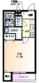 フジパレス田辺WESTの間取り
