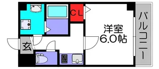 グランパシフィック清水丘【9階】の間取り