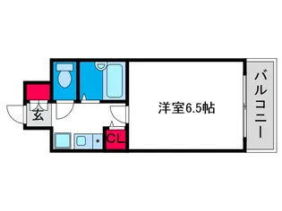 グランヴィ天王寺【2階】の間取り