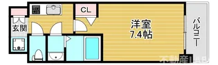 フォーリアライズ天王寺ヴァロール【5階】の間取り