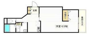 SQUARE【1階】の間取り