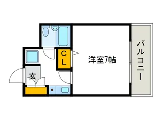ライオンズマンション大正の間取り