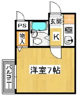大正メゾンの間取り