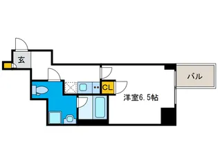 クレビオス南堀江の間取り