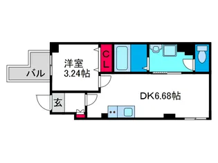 MARE大正の間取り