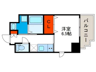 アール大阪グランデ【8階】の間取り