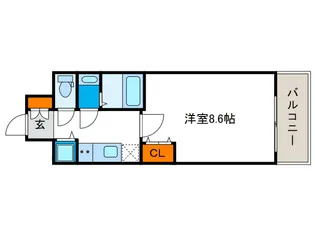 アドバンス大阪ベイパレス【5階】の間取り
