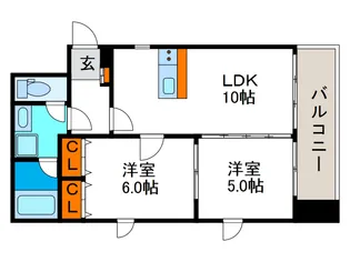 パティオイトーの間取り