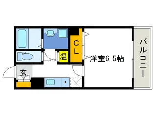 シャトー弁天参番館の間取り
