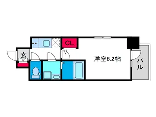エスリード弁天町クレールの間取り