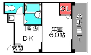 ワンウッドハイツ【3階】の間取り