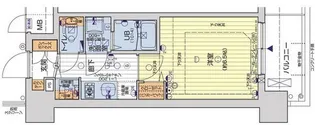 レオンコンフォート難波西Ⅱ【3階】の間取り