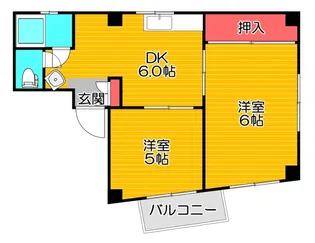 メゾンフォレ【3階】の間取り
