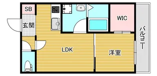 ソリティア弁天町の間取り