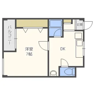 メゾンポルタの間取り