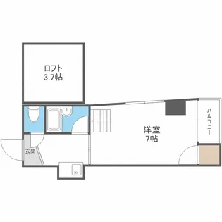 ボンジュールビルの間取り