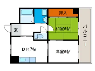 パレジュンの間取り