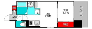 Dimora難波の間取り