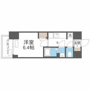 プレサンス南堀江スタイルズ【5階】の間取り