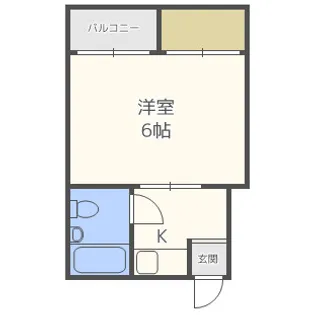 フォンタル西九条の間取り