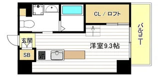 アイボリーポワント難波WESTの間取り