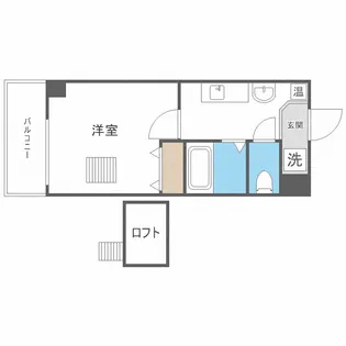 ハクユウ元町【9階】の間取り