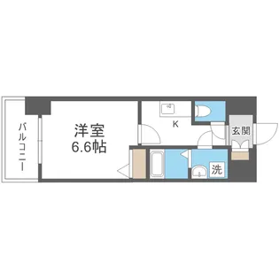 ベイサイドパークOSAKAサウスレジデンシス【7階】の間取り