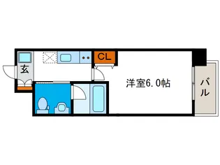 インザライフ大正RESIDENCEの間取り