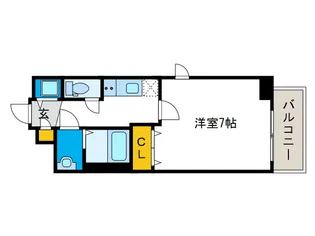 フォーリアライズ南堀江ヴィータ【14階】の間取り