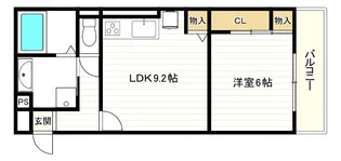 HEIMYAGI【2階】の間取り