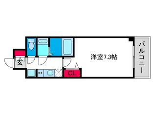ファステート難波グランプリ【15階】の間取り