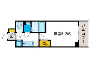 エスリード南堀江レジデンス【11階】の間取り