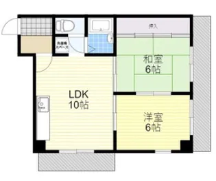 ケイアンドティ大正の間取り