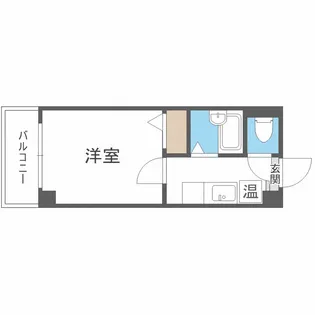 シティライフエステート難波南【4階】の間取り