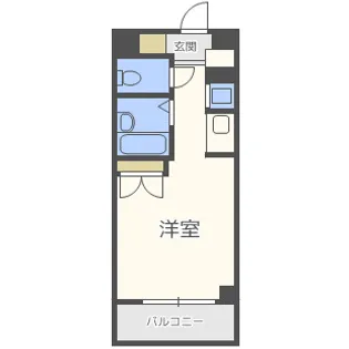 willDo九条【8階】の間取り