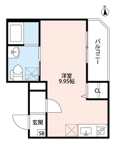 セニャリブロ【3階】の間取り