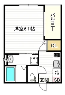 桜ハーモニーテラス【3階】の間取り