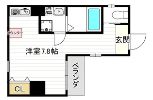 ボナールIZUMI【5階】の間取り