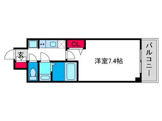 ファステート難波グランプリ【7階】の間取り