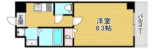 CionNISHIKUJYO【5階】の間取り