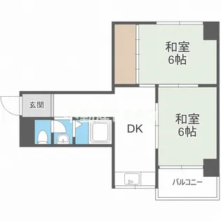 菊川マンション【8階】の間取り