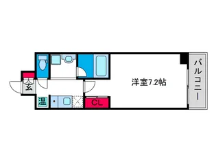 S-FORT桜川南【3階】の間取り