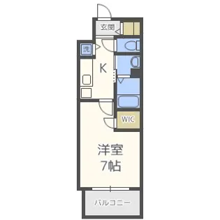 エスリード西九条レジデンス【3階】の間取り