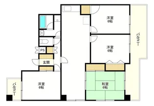 ライフステージヨシダ【10階】の間取り