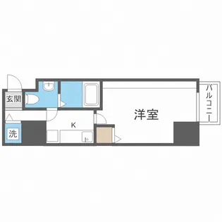 ZERO弁天の間取り